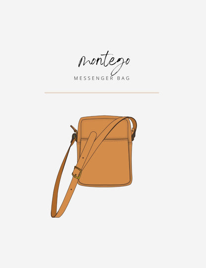 Montego Messenger Bag (PDF Pattern)